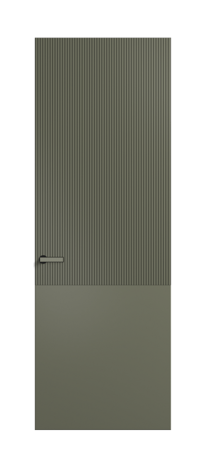 Дверь межкомнатная Вельвет АКП 8205 Матовый оливковый тёмный. Скрытый короб Черный Цена 59344 . Фабрика дверей Волховец 8 (800) 551 43 19 Межкомнатная дверь Вельвет АКП 8205 Матовый оливковый тёмный. Цена 59344 | Volhovec