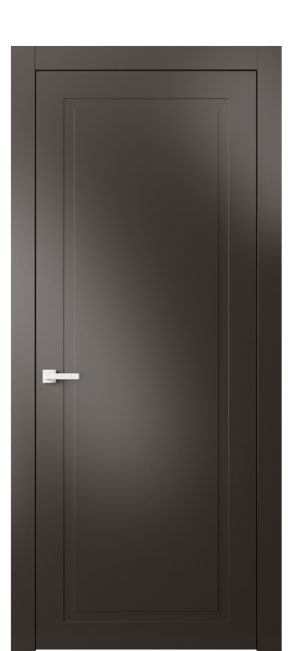 Дверь межкомнатная Neo Classic АКП 8001 Матовый антрацит Гладкий компланарный наличник МАН Цена 69399 ₽ Наличники уже входят в базовый комплект. Фабрика дверей Волховец 8 (800) 551 43 19 Межкомнатная дверь Neo Classic АКП 8001 Матовый антрацит Цена 69399 ₽ | Volhovec