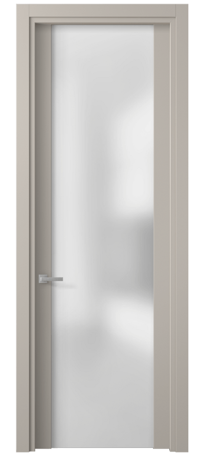 Дверь межкомнатная Планум 4114 Матовый светло-бежевый Сатинированное стекло Гладкий наличник МСБЖ Цена 48449 ₽ Наличники уже входят в базовый комплект. Фабрика дверей Волховец 8 (800) 551 43 19 Межкомнатная дверь Планум 4114 Матовый светло-бежевый Сатинированное стекло Цена 48449 ₽ | Volhovec