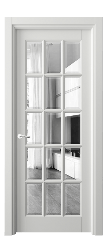 Дверь межкомнатная Лигнум 0708 Матовый светло-серый Двустороннее зеркало с фацетом, триплекс Гладкий наличник МССР Цена 122299 ₽ Наличники уже входят в базовый комплект. Фабрика дверей Волховец 8 (800) 551 43 19 Межкомнатная дверь Лигнум 0708 Матовый светло-серый Двустороннее зеркало с фацетом, триплекс Цена 122299 ₽ | Volhovec