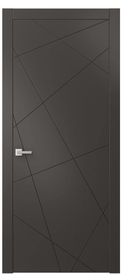 Межкомнатная дверь Линия 8048 Матовый антрацит  Цена 47549 ₽ | Volhovec