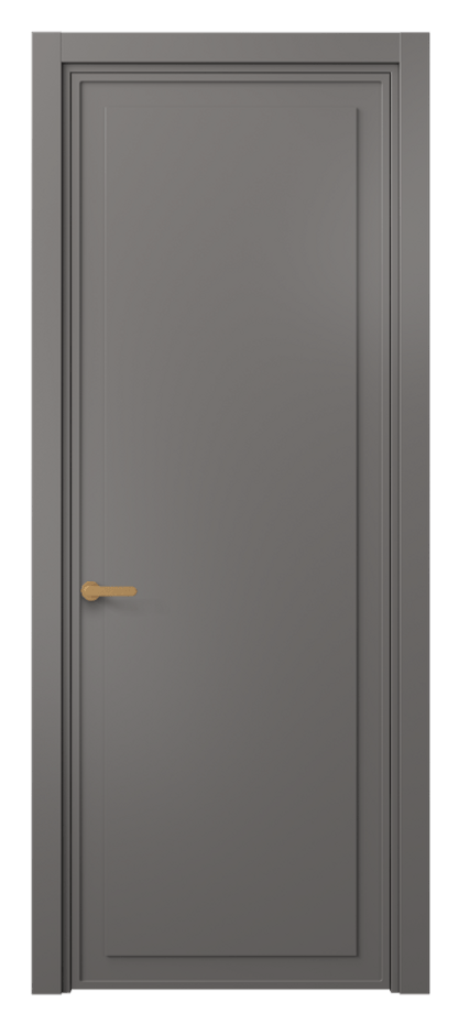 Межкомнатная дверь Фрэйм 8602 Матовый классический серый  Цена 45149 ₽ | Volhovec