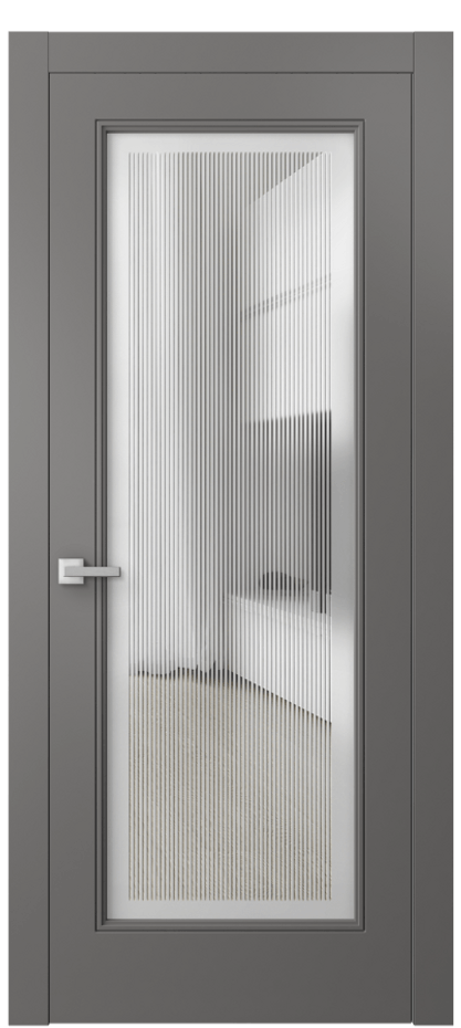 Дверь межкомнатная Линия 8300 Матовый классический серый Сатинированное с гравировкой "Каннелюры", триплекс Гладкий компланарный наличник МКЛС* Цена 66974 ₽ Наличники уже входят в базовый комплект. Фабрика дверей Волховец 8 (800) 551 43 19 Межкомнатная дверь Линия 8300 Матовый классический серый Сатинированное с гравировкой "Каннелюры", триплекс Цена 66974 ₽ | Volhovec