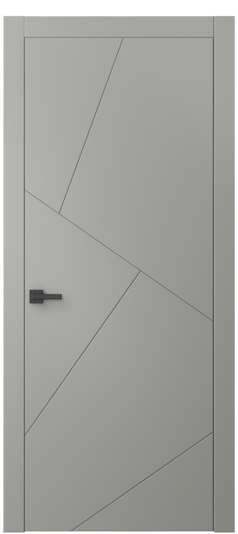 Дверь межкомнатная АКП 8058 МНСР Матовый нейтральный серый. Цвет Матовый нейтральный серый. Материал Гладкая эмаль. Коллекция Linea. Картинка.