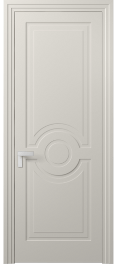 Дверь межкомнатная АКП 8361 МОС Матовый облачно-серый. Цвет Матовый облачно-серый. Материал Гладкая эмаль. Коллекция Рокка. Картинка.