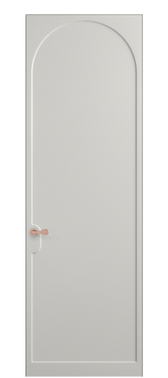 Дверь межкомнатная 7503 МСР. Цвет Матовый серый. Материал Гладкая эмаль. Коллекция Софтформ. Картинка.