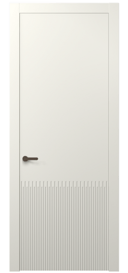 Дверь межкомнатная АКП 8626 МЖМ. Цвет Матовый жемчужный. Материал Гладкая эмаль. Коллекция Dune. Картинка.