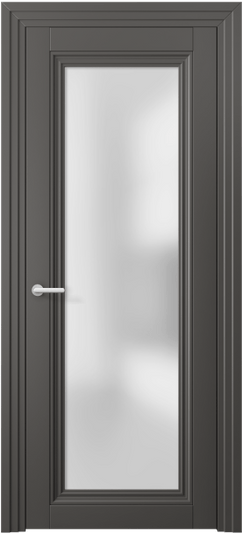 Дверь межкомнатная 2502 ПЭГФ САТ. Цвет ПЭТ графитовый. Материал ПЭТ. Коллекция Centro. Картинка.