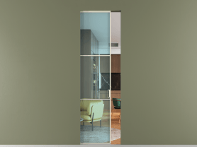 Алюминевая перегородка АЛПР 040.03 ММБ ПРОЗ ГОЛ. Цвет Алюминий молочно-белый. Материал Алюминий в эмали. Коллекция Перегородка Formato скрытый пенал 1 створка. Фото. Алюминевая перегородка АЛПР 040.03 ММБ ПРОЗ ГОЛ. Цвет Алюминий молочно-белый. Материал Алюминий в эмали. Коллекция Перегородка Formato скрытый пенал 1 створка. Картинка.