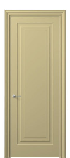 Дверь межкомнатная 8401 Слоновая кость RAL 1014. Цвет RAL Слоновая кость RAL 1014. Материал Гладкая эмаль. Коллекция Маскот. Картинка.