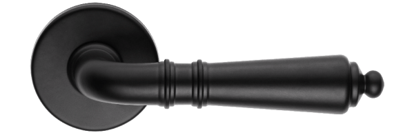 Ручки для межкомнатных дверей Ручка дверная Даниэла. Цвет Чёрный. Коллекция Даниэла. Фото. Ручки для дверей Ручка дверная Даниэла. Цвет Чёрный. Коллекция Даниэла. Картинка.