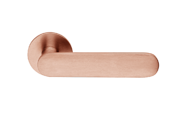 Ручки для межкомнатных дверей Ручка дверная Шорт. Цвет Матовая медь PVD. Коллекция Шорт. Фото. Ручки для дверей Ручка дверная Шорт. Цвет Матовая медь PVD. Коллекция Шорт. Картинка.