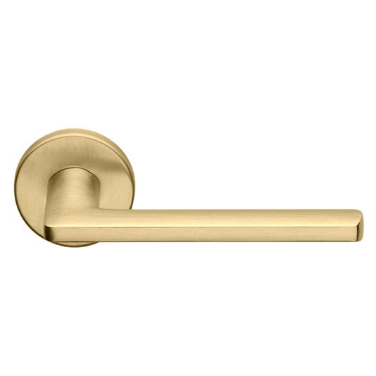 Ручки для межкомнатных дверей Ручка дверная Люче Пи. Цвет Матовое золото. Коллекция Люче Пи. Фото. Ручки для дверей Ручка дверная Люче Пи. Цвет Матовое золото. Коллекция Люче Пи. Картинка.